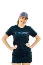 EE Trucker Hat - Charcoal/Neon Pink