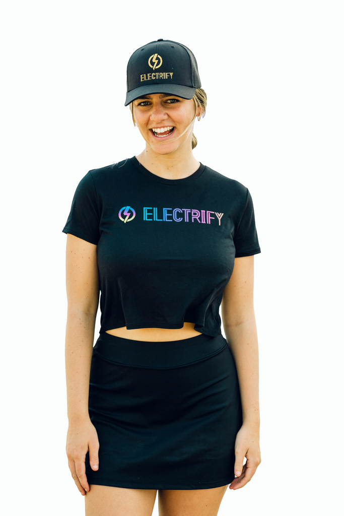 EE Trucker Hat - Black W Gold– Electrify Expo Merchandise