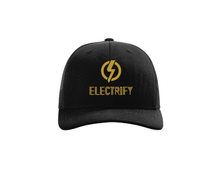EE Trucker Hat - Black W Gold