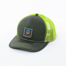 EE Patch Hat - Grey/Neon